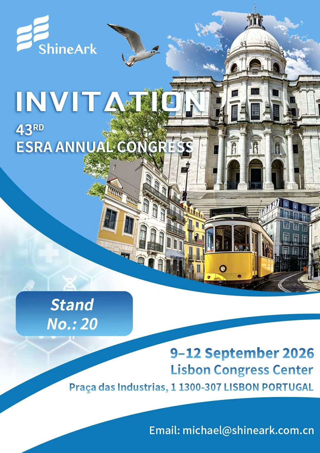ESRA 2026 ShineArk Medical is Ready to Shine